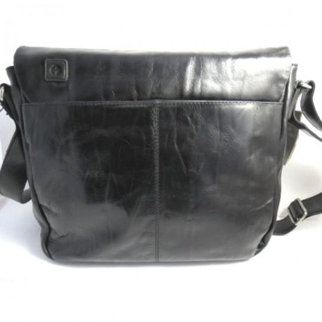 Men Bag Black Leather